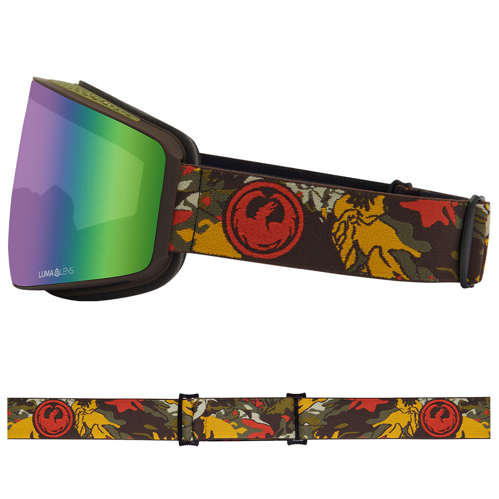 PXV - Leafy Camo with Lumalens Green Ionized &amp; Lumalens Violet Lens