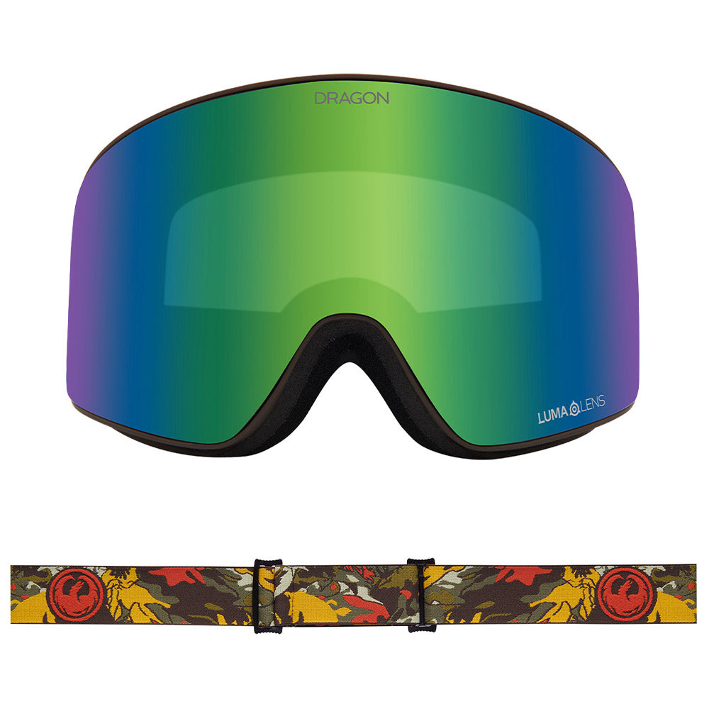 PXV - Leafy Camo with Lumalens Green Ionized &amp; Lumalens Violet Lens