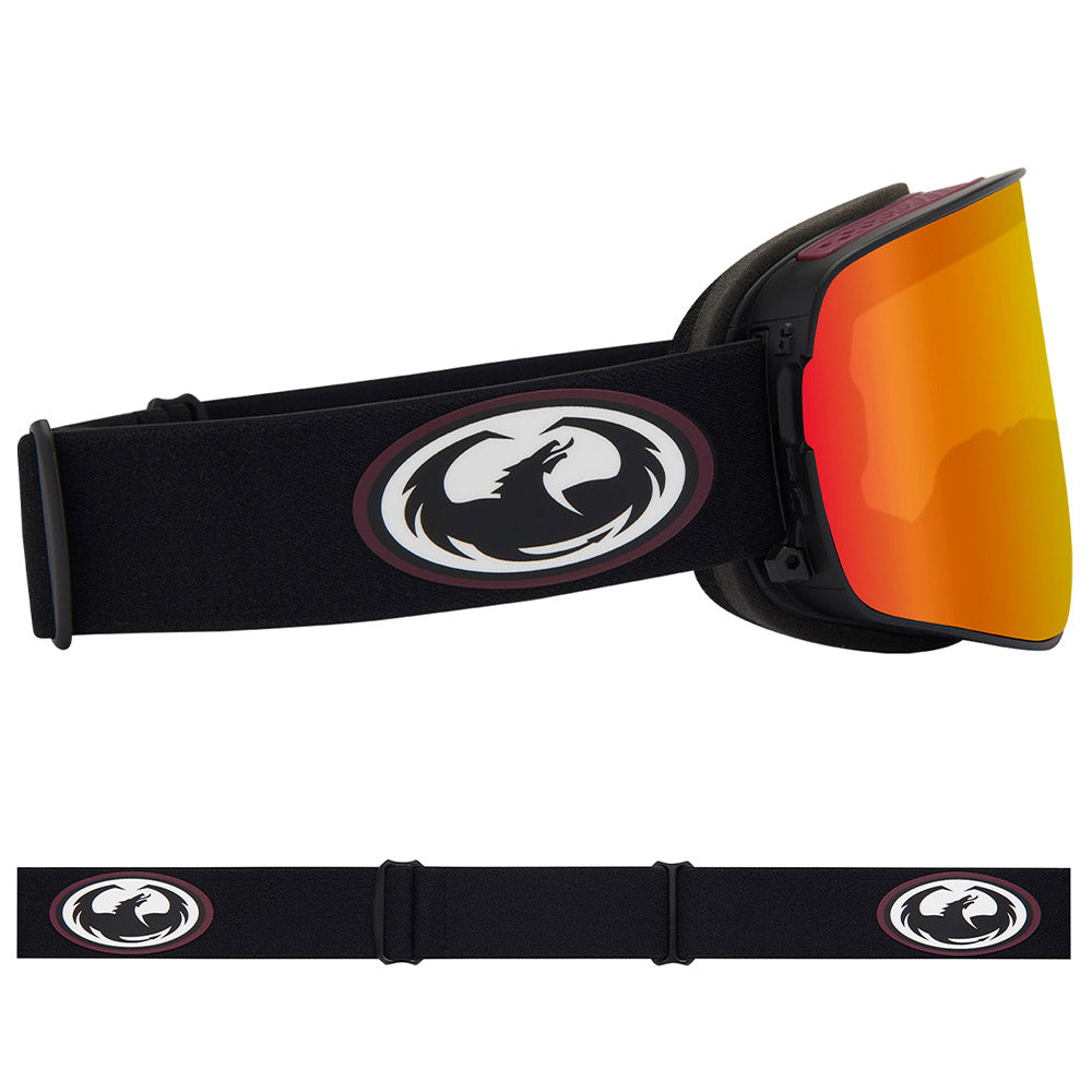 NFX2 - Old Skool with Lumalens Red Ionized &amp; Lumalens Light Rose Lens
