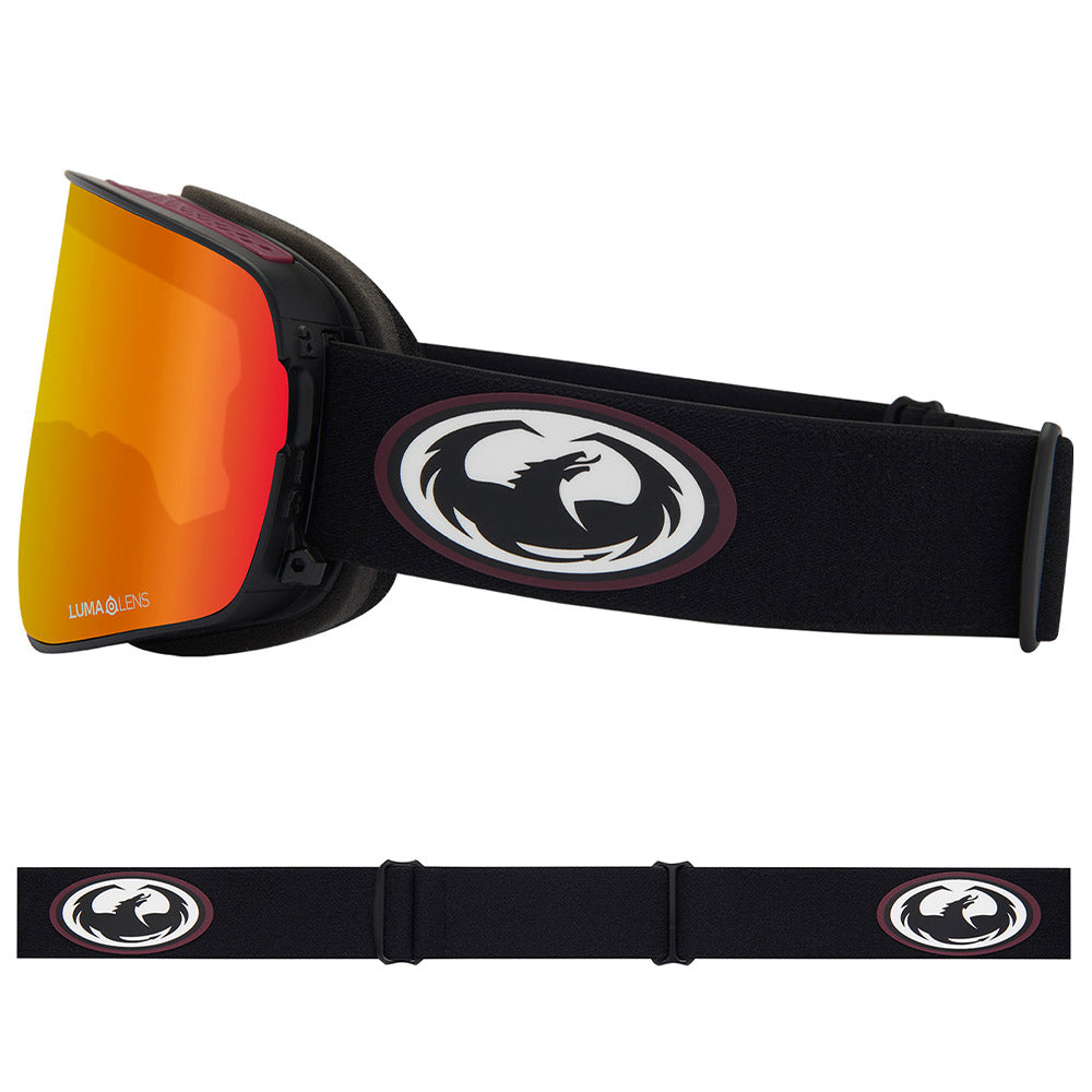 NFX2 - Old Skool with Lumalens Red Ionized &amp; Lumalens Light Rose Lens