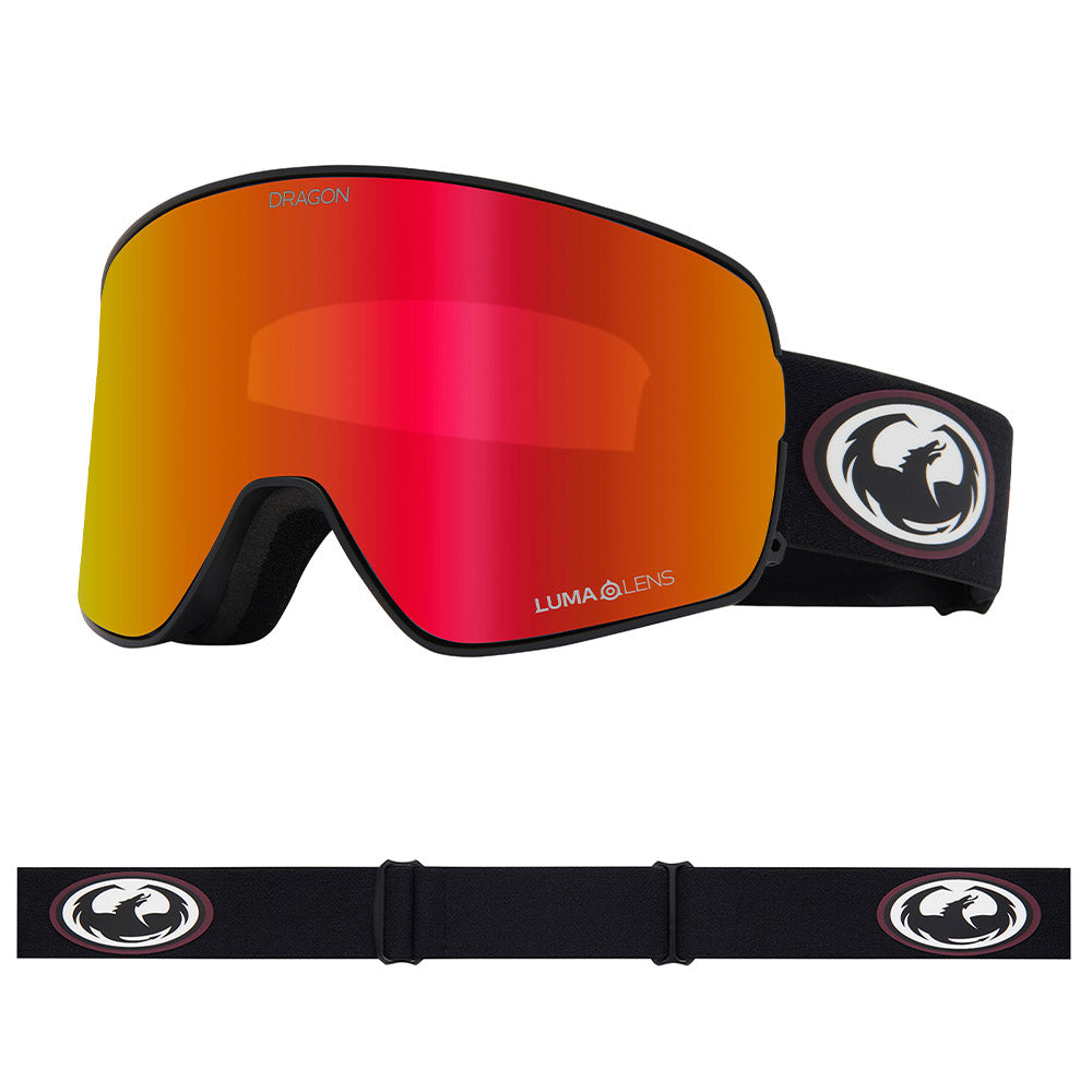 NFX2 - Old Skool with Lumalens Red Ionized &amp; Lumalens Light Rose Lens