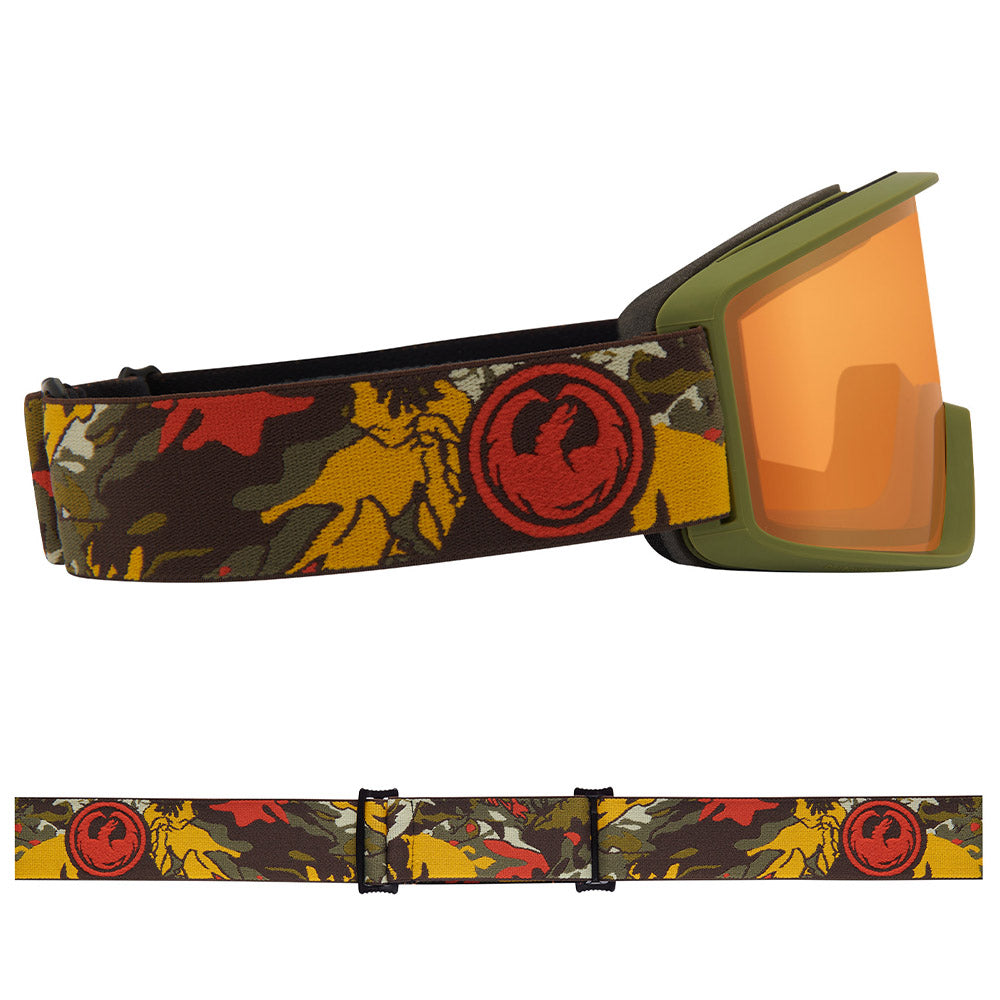 DXT OTG - Leafy Camo with Lumalens Amber Lens