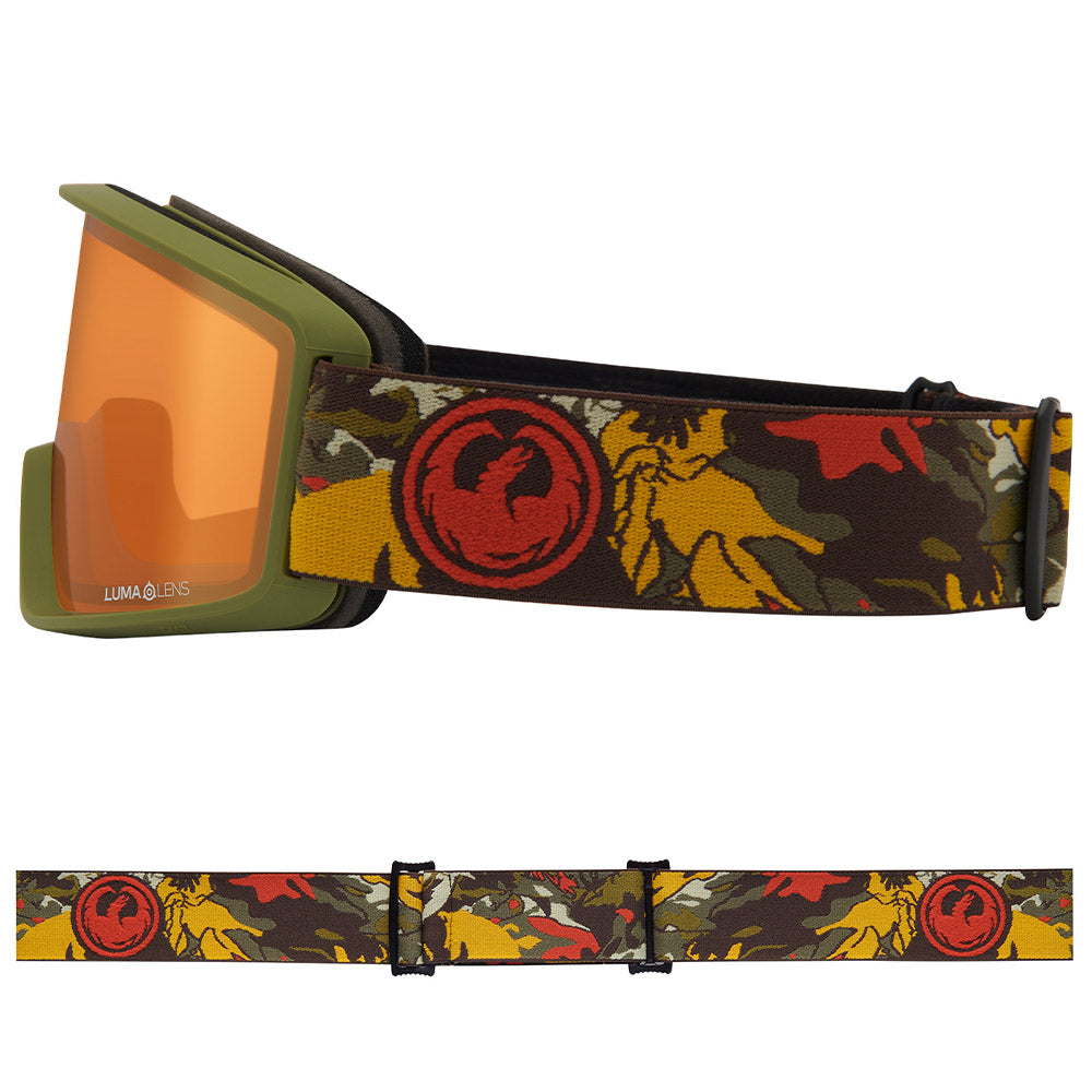 DXT OTG - Leafy Camo with Lumalens Amber Lens