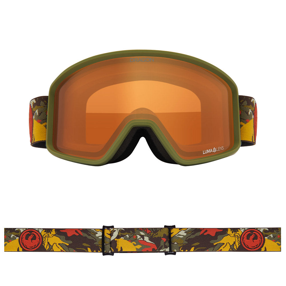 DXT OTG - Leafy Camo with Lumalens Amber Lens