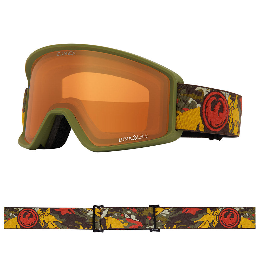 DXT OTG - Leafy Camo with Lumalens Amber Lens