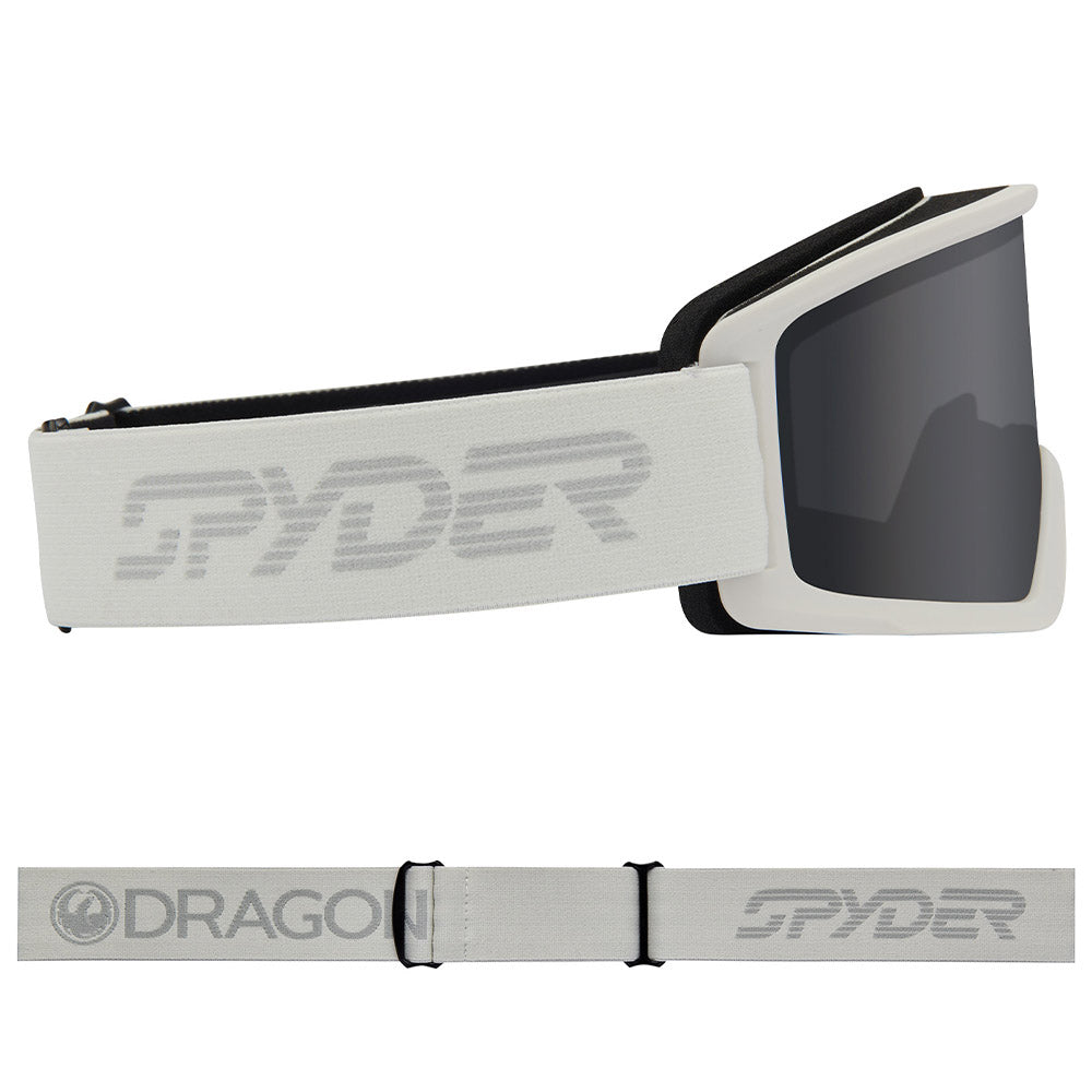 DX3 OTG - SPYDER White with Lumalens Dark Smoke Lens
