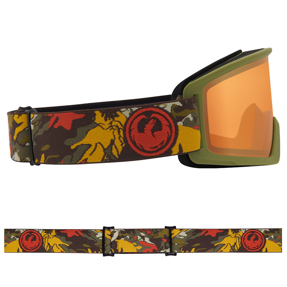 DX3 OTG - Leafy Camo with Lumalens Amber Lens