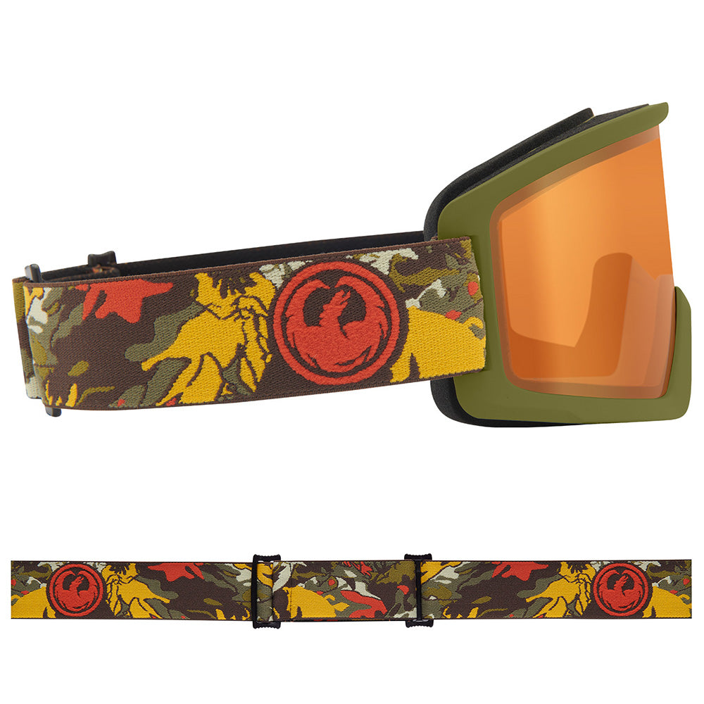 DX3 L OTG - Leafy Camo with Lumalens Amber Lens