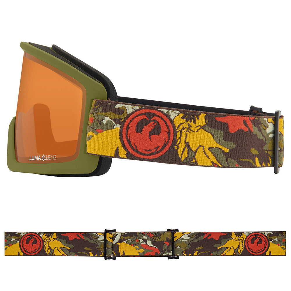 DX3 L OTG - Leafy Camo with Lumalens Amber Lens