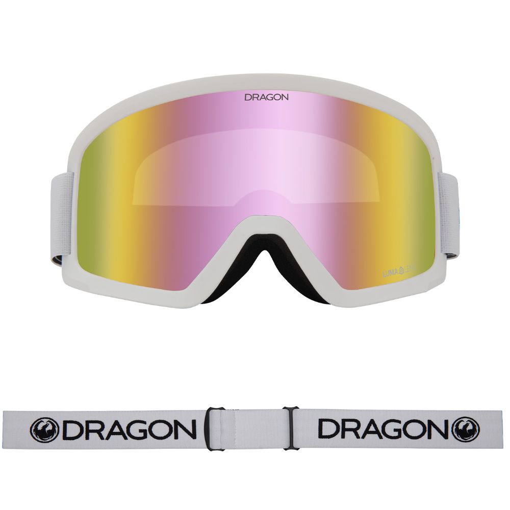 DX3 L OTG - White with Lumalens Pink Ionized Lens