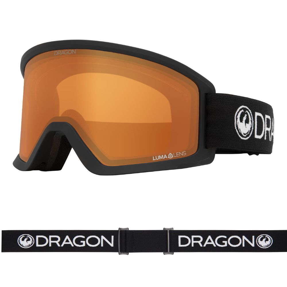 DX3 OTG - Black with Lumalens Red Ionized &amp; Lumalens Amber Lens