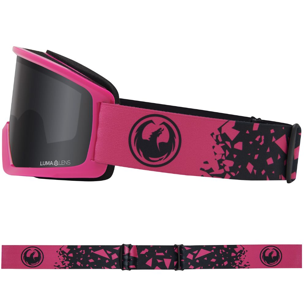 DX3 OTG - Blasted Pink with Lumalens Dark Smoke Lens