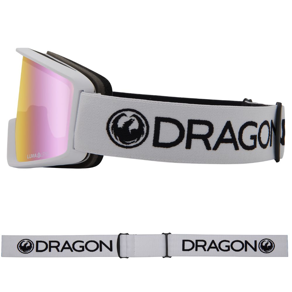 DXT OTG - White with Lumalens Pink Ionized Lens