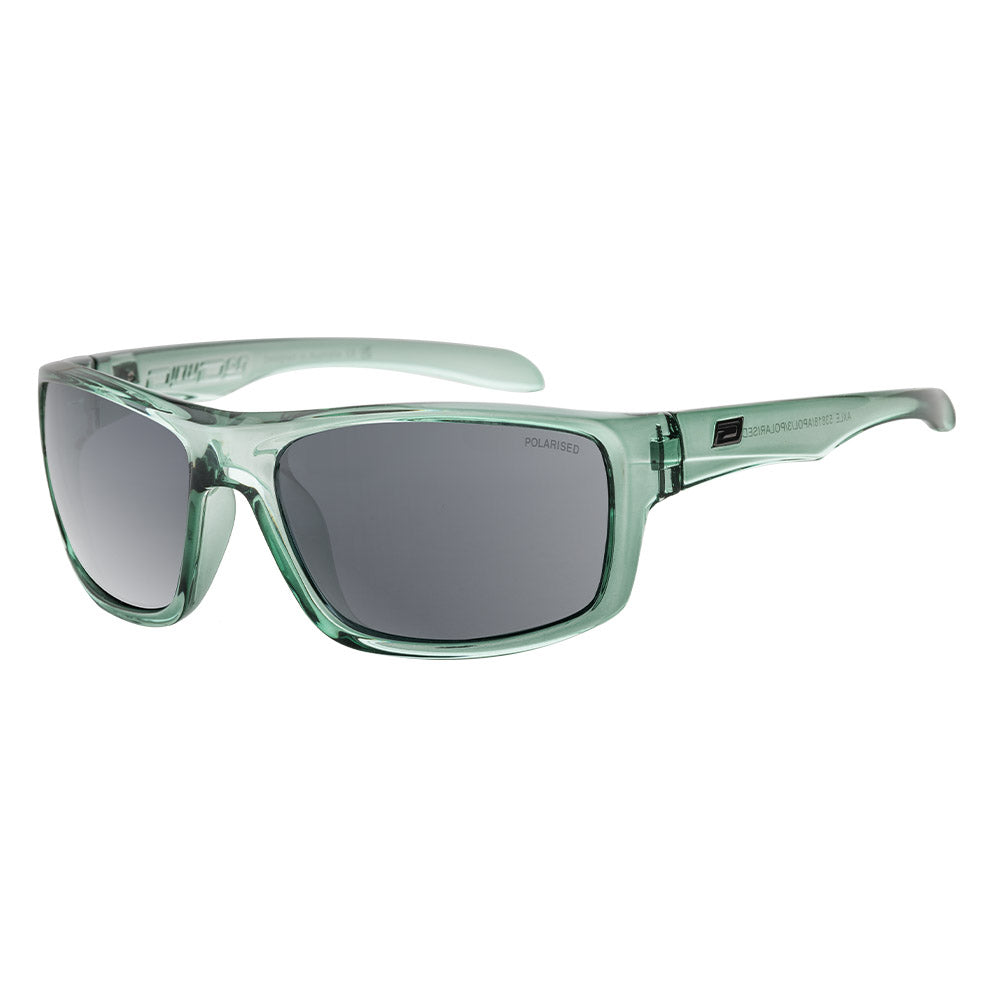 AXLE - Crystal Light Green with Polarized Grey Lens