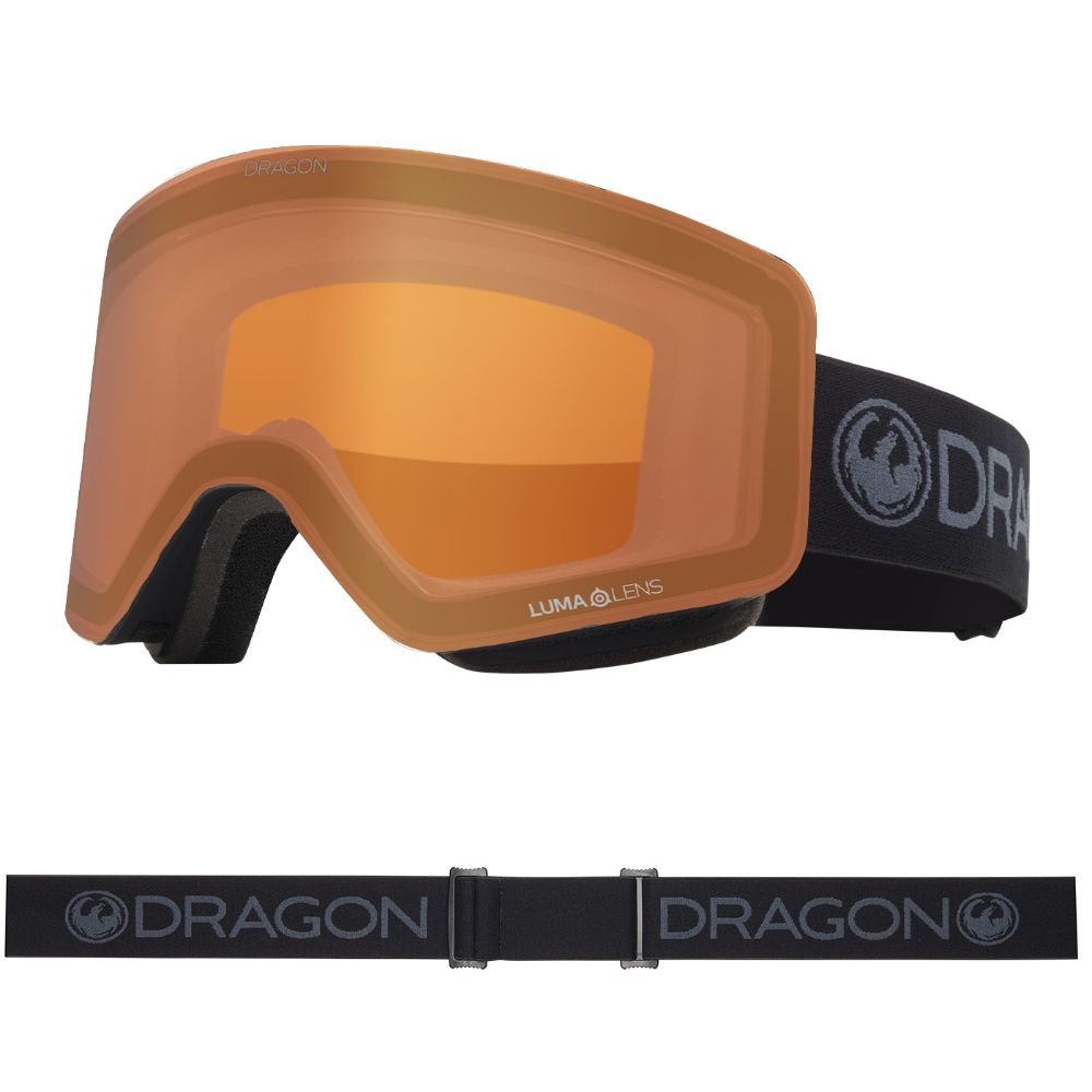 R1 OTG - Blackout with Lumalens Dark Smoke & Lumalens Amber Lens