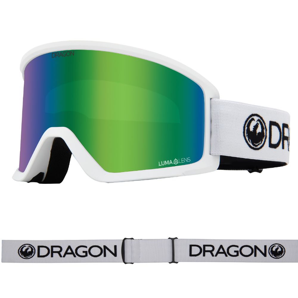 DX3 OTG - White with Lumalens Green Ionized Lens