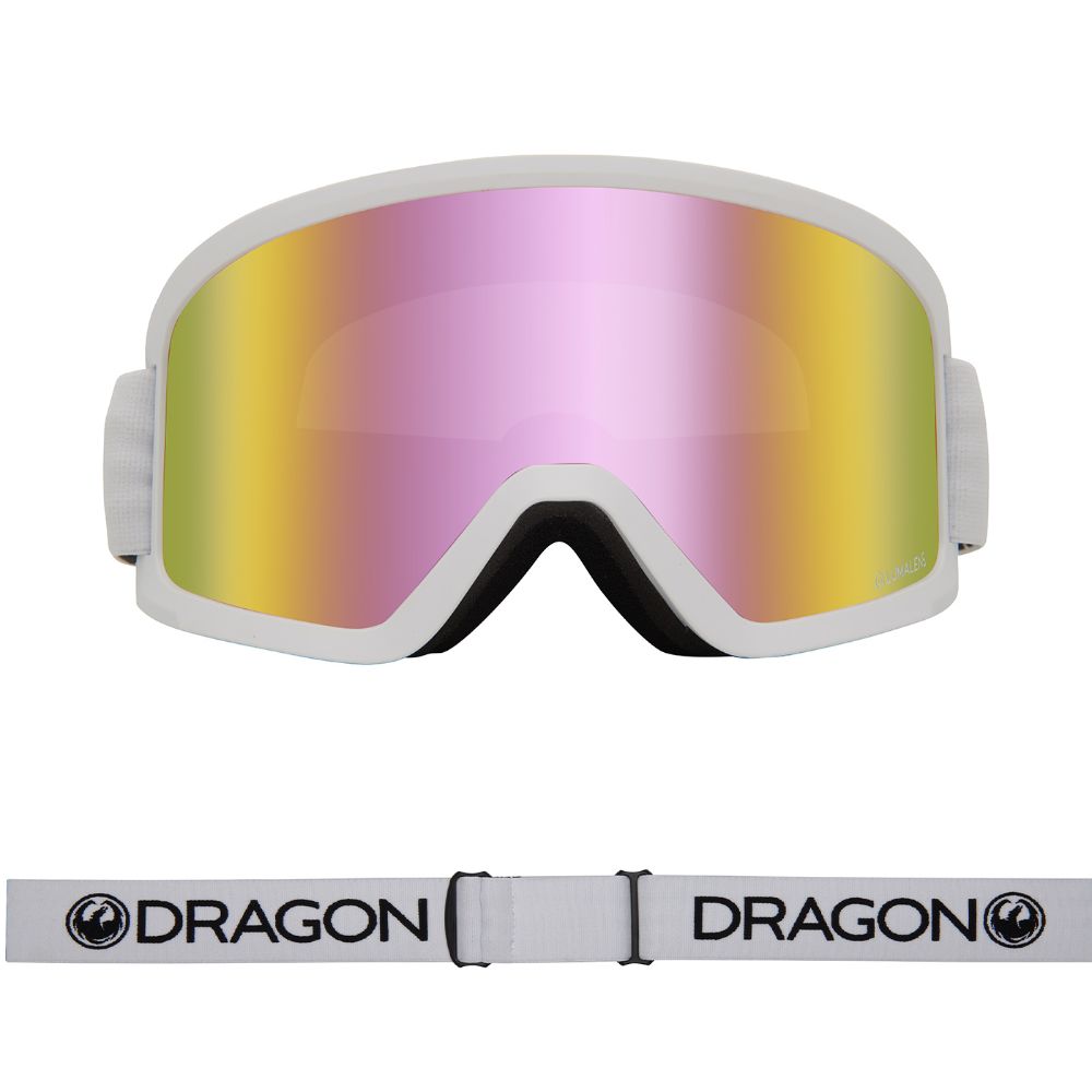 DX3 OTG - White with Lumalens Pink Ionized Lens