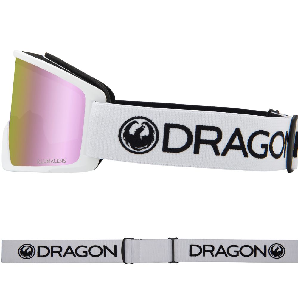 DX3 OTG - White with Lumalens Pink Ionized Lens