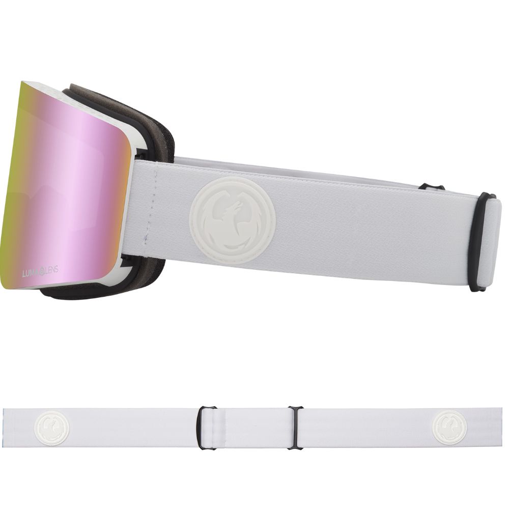 R1 OTG - Whiteout with Lumalens Pink Ionized &amp; Lumalens Dark Smoke Lens