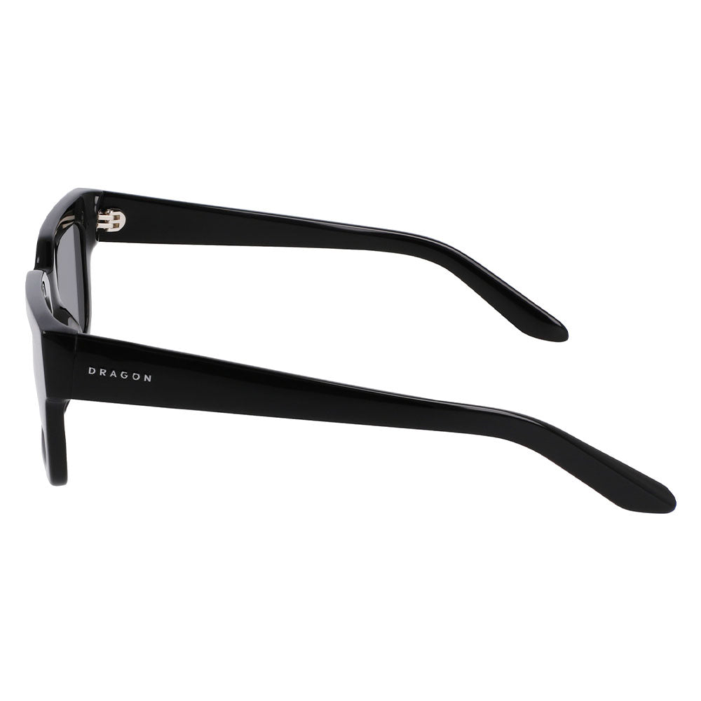 EZRA - Shiny Black with Polarized Lumalens Smoke Lens