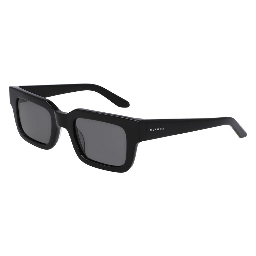 EZRA - Shiny Black with Polarized Lumalens Smoke Lens