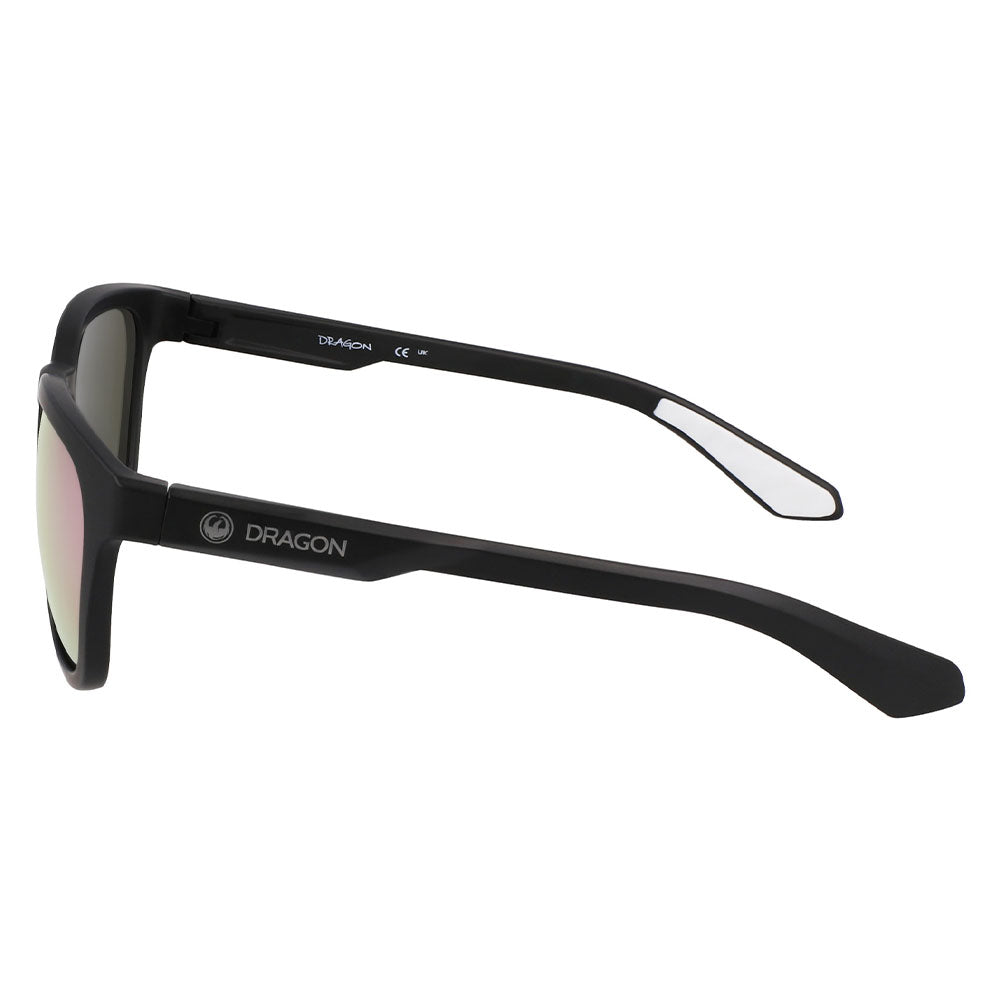 DUNE - Matte Black H2O with Polarized Lumalens Rose Gold Ionized Lens