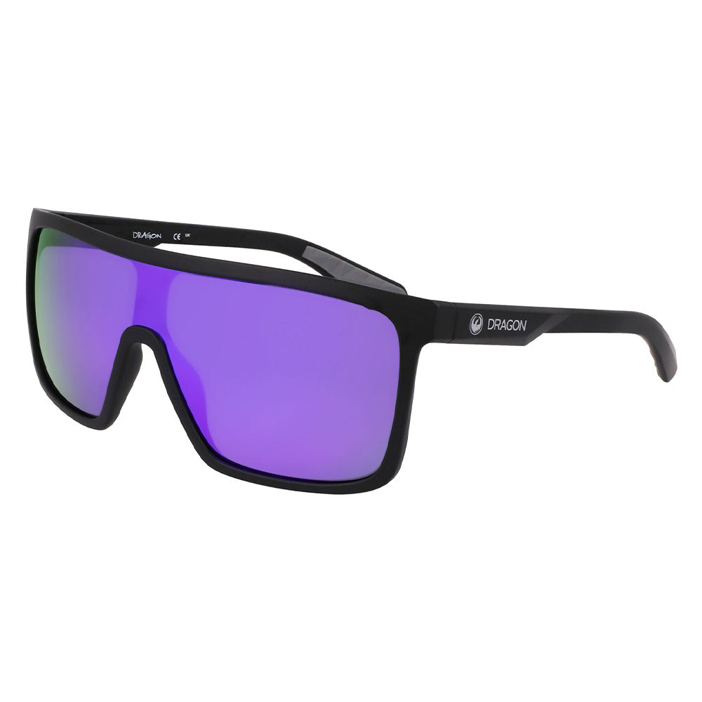 MOMENTUM - Matte Black H2O with Polarized Lumalens Purple Ionized Lens