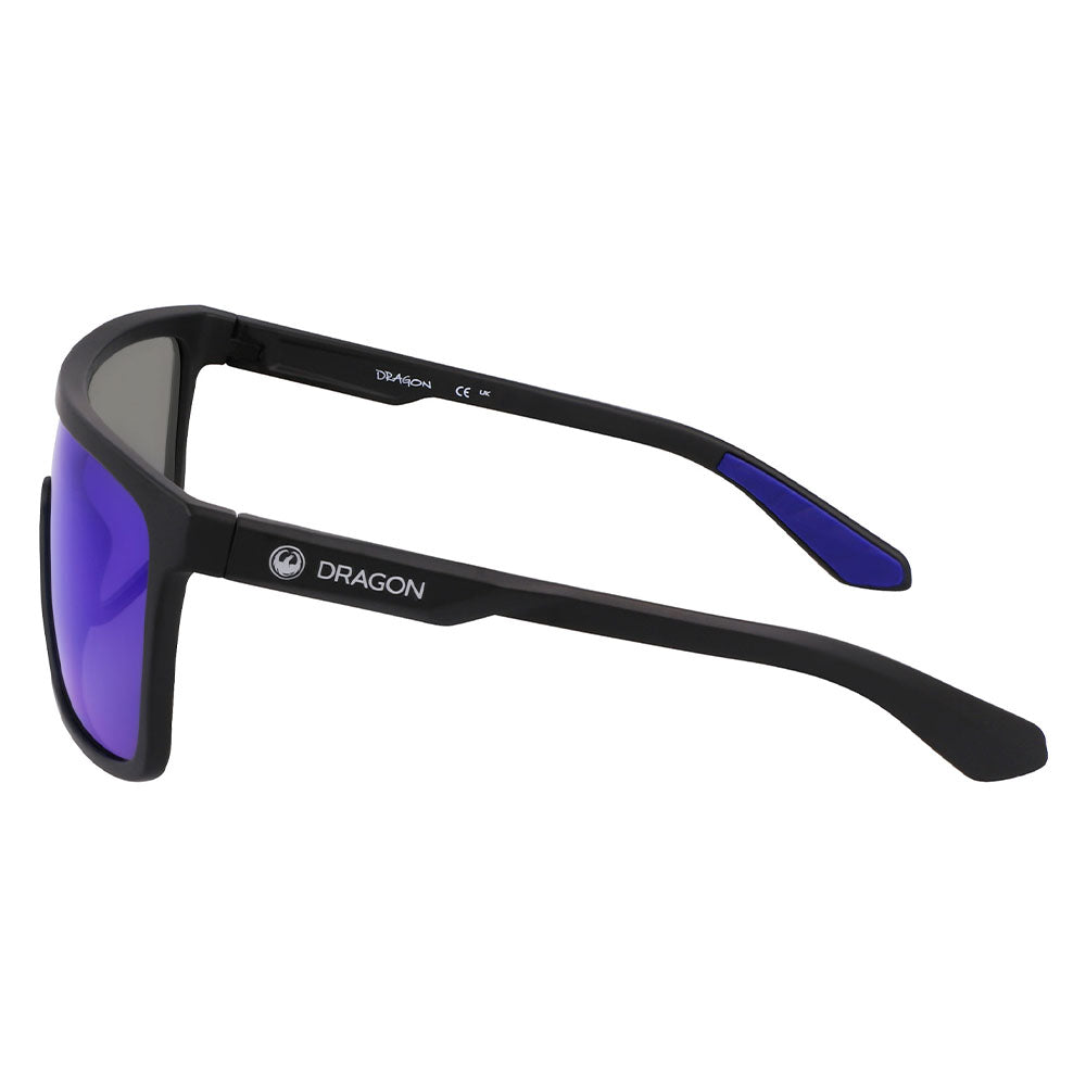 MOMENTUM - Matte Black H2O with Polarized Lumalens Blue Ionized Lens
