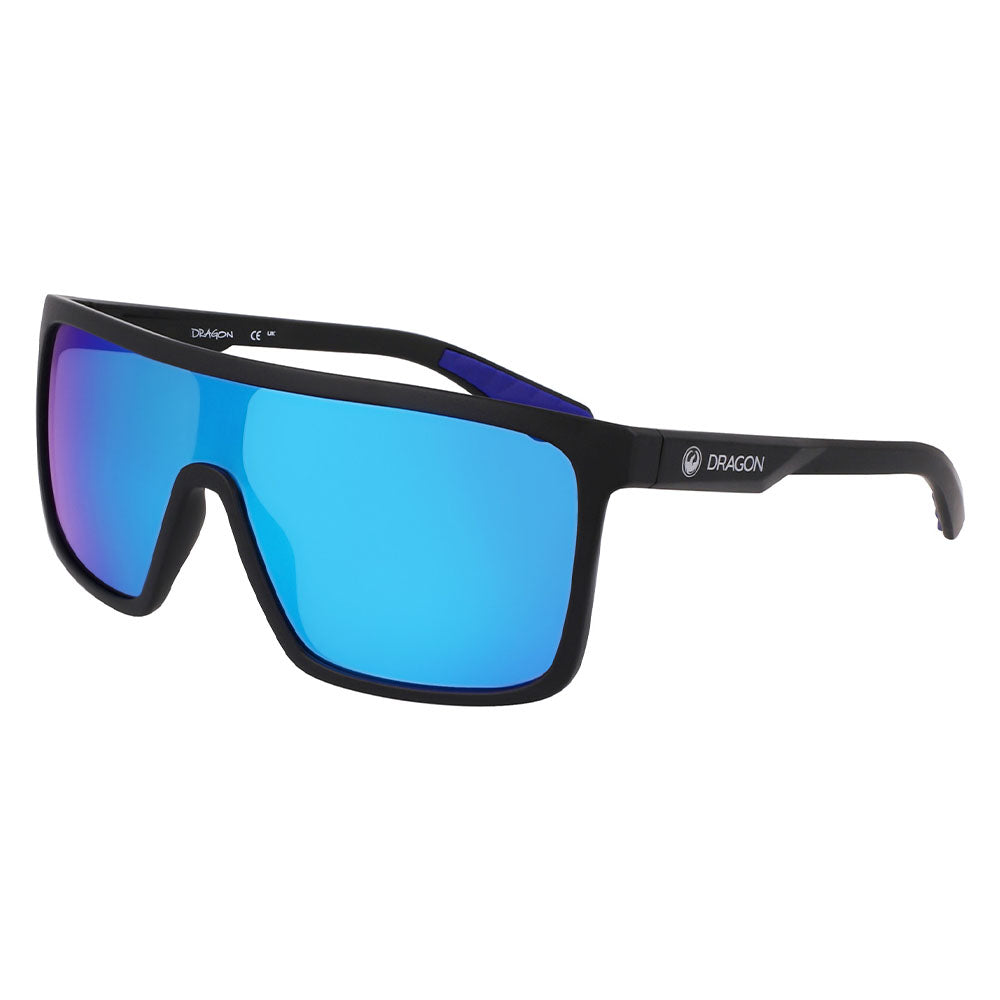 MOMENTUM - Matte Black H2O with Polarized Lumalens Blue Ionized Lens