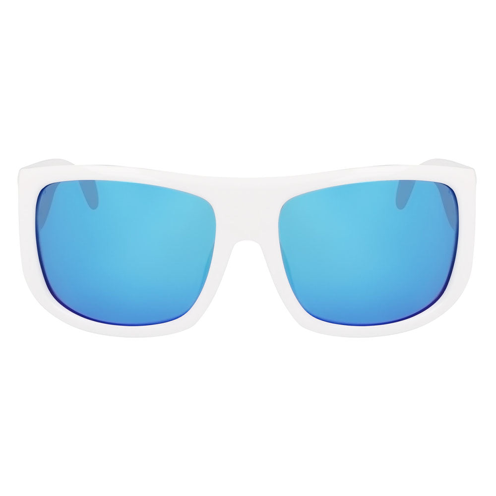 CALYPSO - Shiny White with Polarized Lumalens Blue Ionized Lens