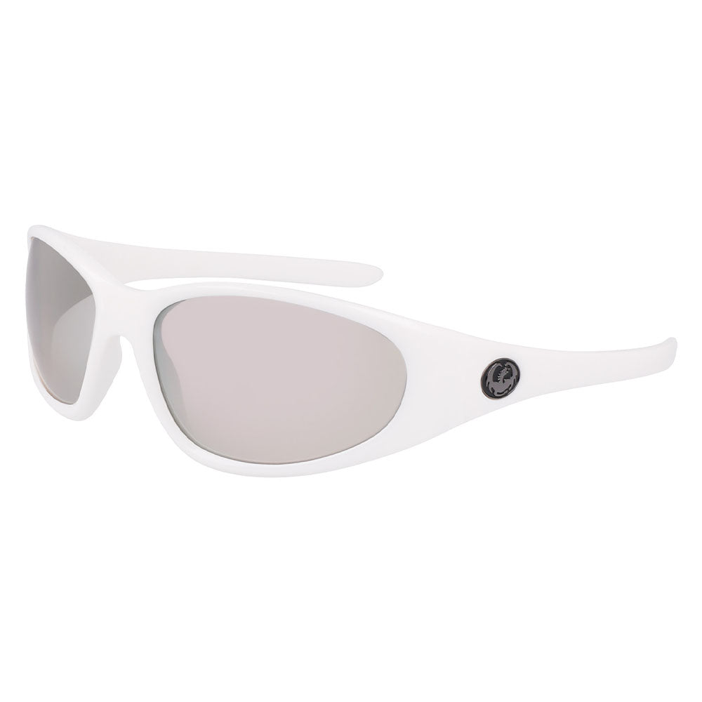 THE BOX 2 - White with Polarized Lumalens Silver Ionized Lens