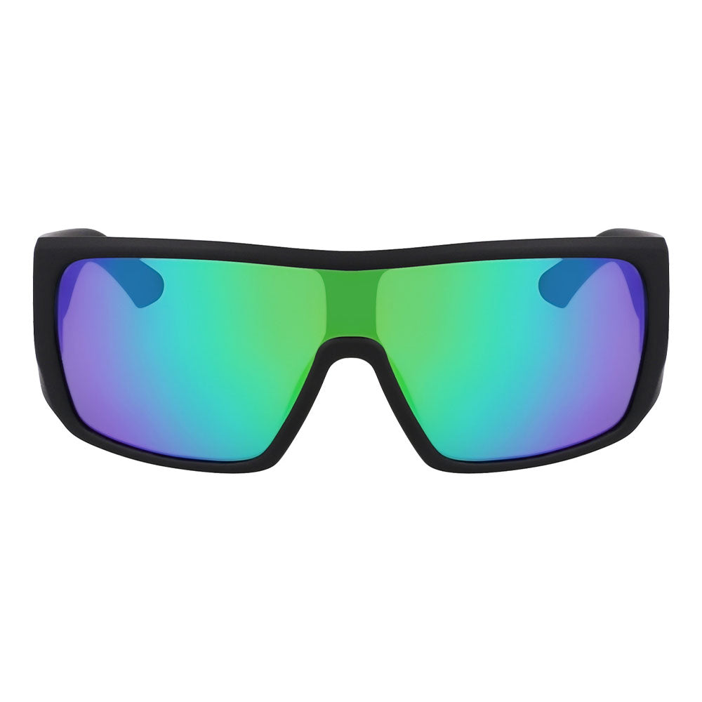 ROCKER - Matte Black with Polarized Lumalens Green Ionized Lens