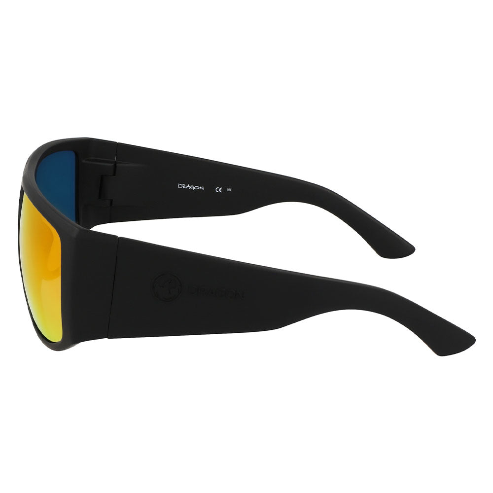 FIN - Matte Black with Polarized Lumalens Red Ionized Lens