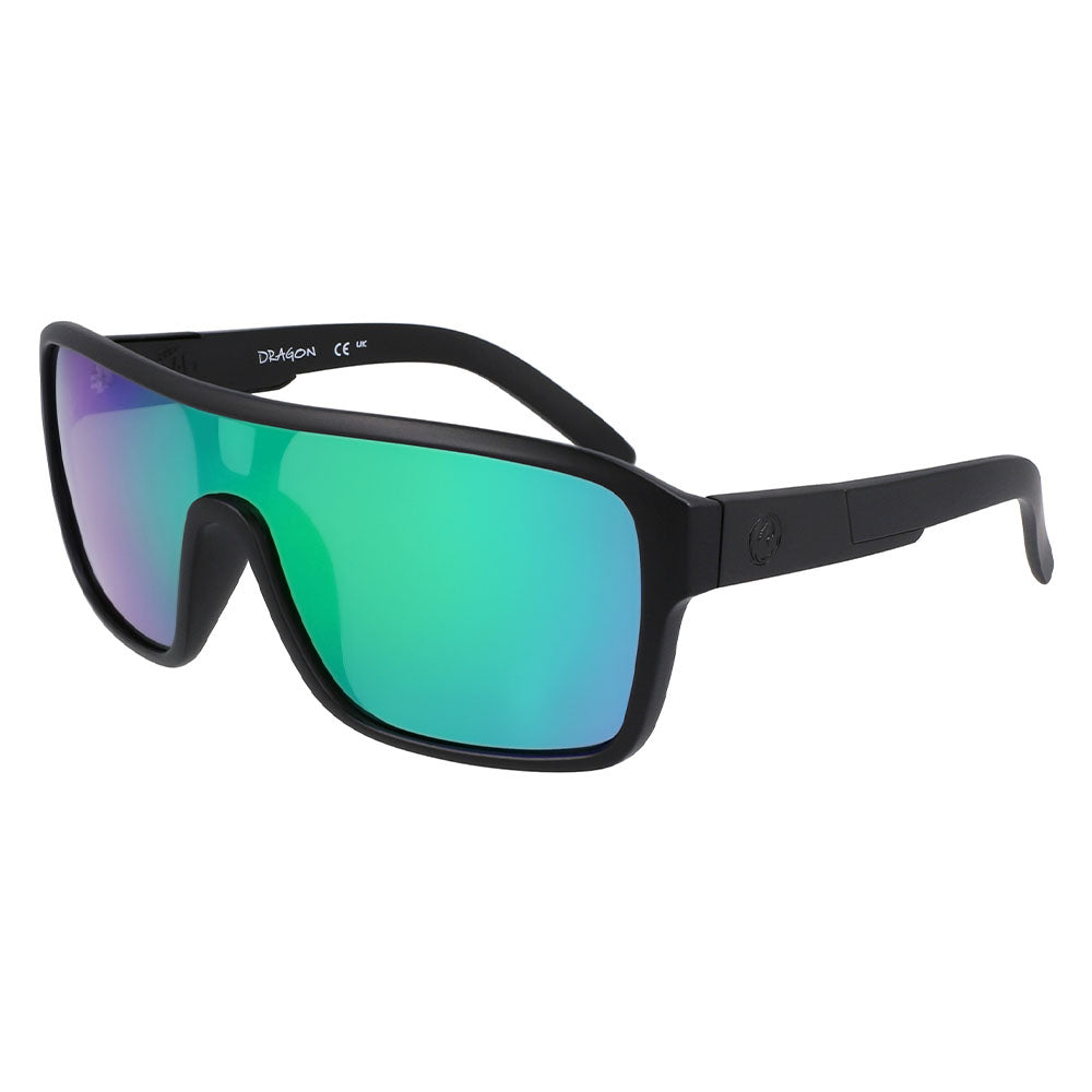 REMIX - Matte Black with Polarized Lumalens Green Ionized Lens