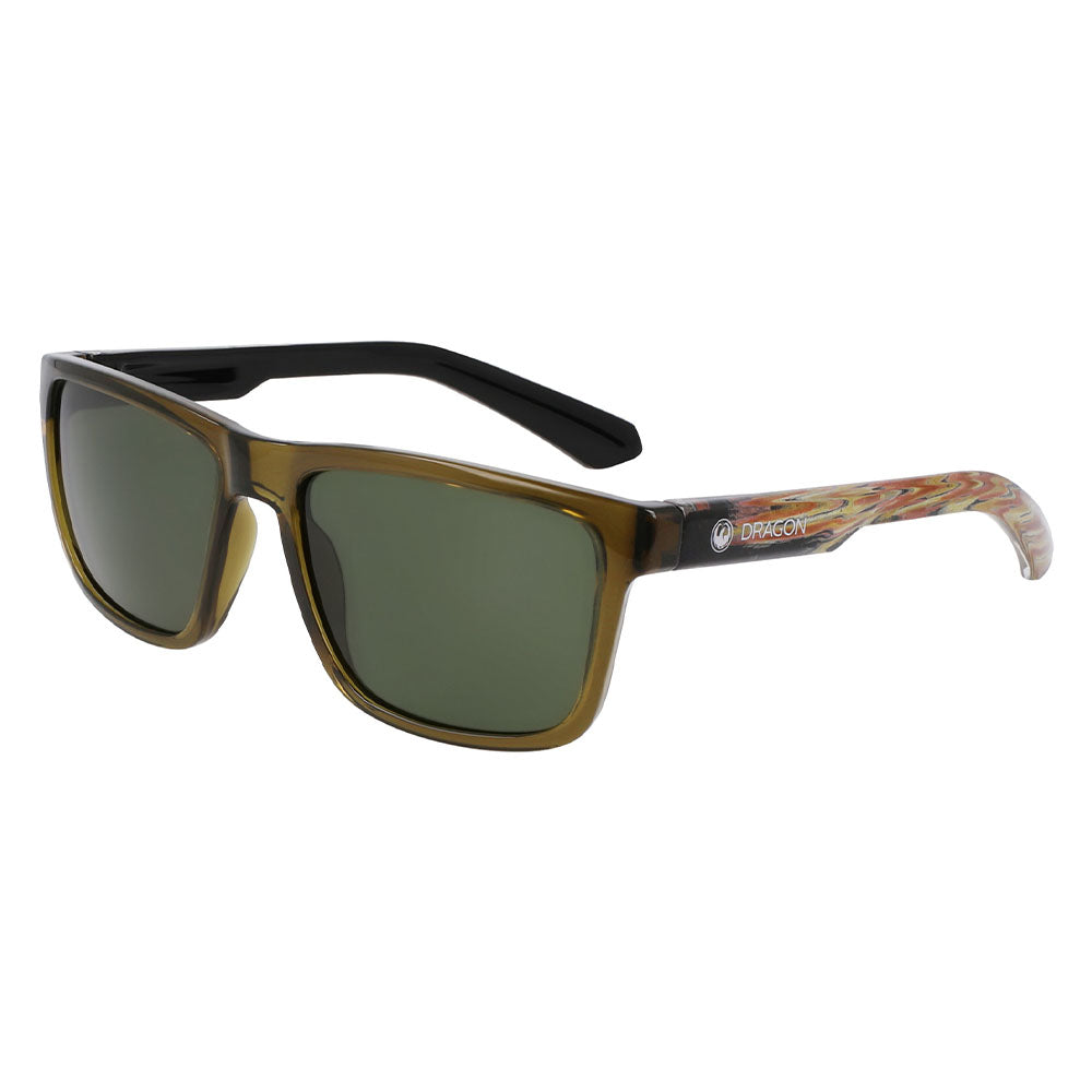 REED - Shiny Olive/Rob Machado with Lumalens G15 Green Lens