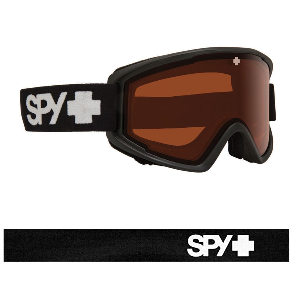 CRUSHER JR - Matte Black with LL Persimmon Lens