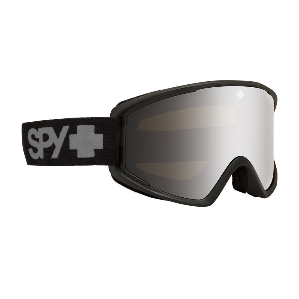 CRUSHER ELITE ECO - Matte Black with Silver Mirror Lens