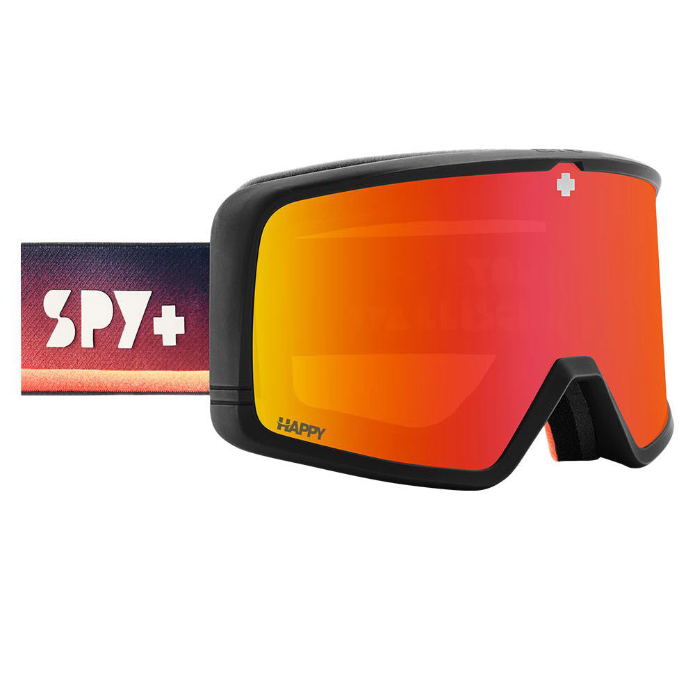 MEGALITH - SPY+ Tom Wallisch with Happy Bronze Red Mirror Lens