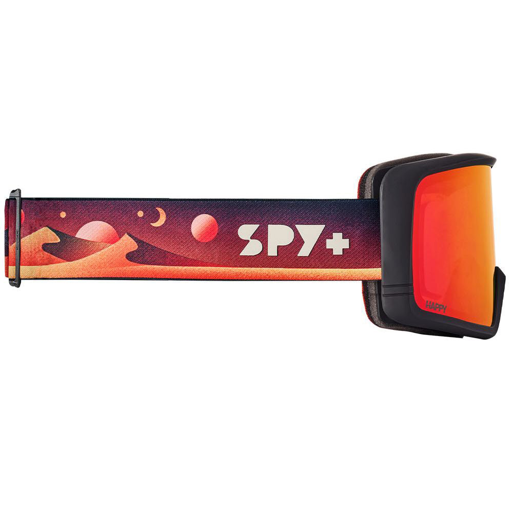 MEGALITH - SPY+ Tom Wallisch with Happy Bronze Red Mirror Lens