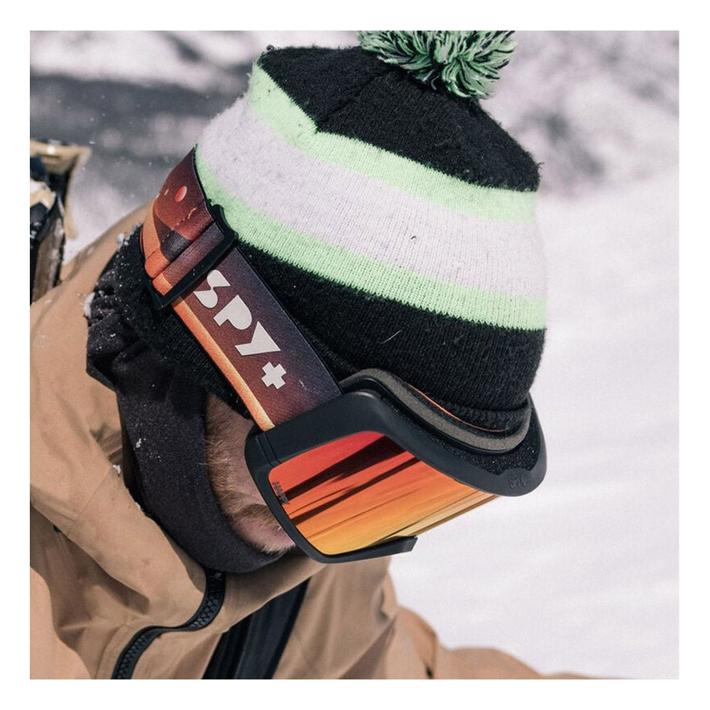 MEGALITH - SPY+ Tom Wallisch with Happy Bronze Red Mirror Lens