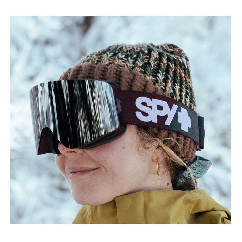 MARAUDER SE - Merlot with Happy Bronze Silver Mirror & Happy LL Grey Green Red Mirror Lens